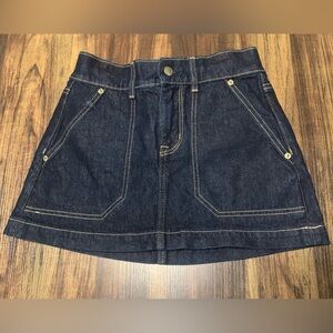 American Eagle Outfitters Women Blue Denim Mini Skirt. Sz 000, 23W